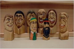 Faces by Brian, Susan Sartzetakis, Linda Blow and Joan Malto