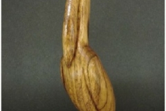 Stylized Pelican by Pat Miller in Butternut